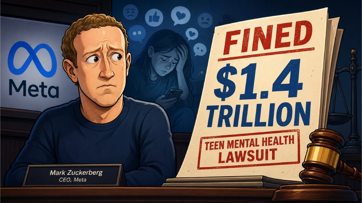 Meta Faces Potential $1.4 Trillion Penalty in US Teen Mental Health Lawsuit