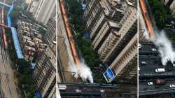 Watch: Viral video shows Vande Bharat slicing through flooded tracks as Mumbai faces red alert