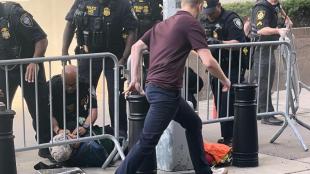 incendiary device, federal building, New York City, FBI, Joint Terrorism Task Force, Kash Patel, 26 Federal Plaza, minor injuries, investigation, terrorism