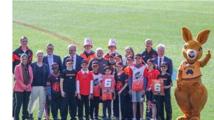 PM Modi at Melbourne Cricket Ground in Australia