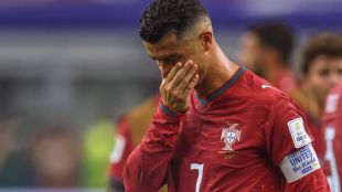 WATCH: Cristiano Ronaldo breaks down in tears after Portugal's FIFA World Cup exit
