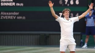 'No better place': Sinner retains Wimbledon crown in epic comeback win over Zverev