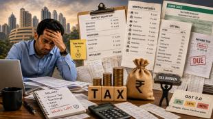 Are Indians overtaxed, Are salaried Indians overtaxed, India income tax, Income tax in India, India tax rates, Indian tax burden, India's tax burden, Personal income tax India, Corporate tax India, GST in India, GST 2.0, India's tax system, New tax regime, Income tax surcharge, Income tax cess, Tax-to-GDP ratio India, Salaried taxpayers India, Direct tax vs indirect tax, Personal tax comparison, Global tax comparison, How India's tax rates compare globally, India's tax burden compared to other countries, India vs Singapore tax, India vs US tax, India vs UK tax, India vs Germany tax, Why Indians feel overtaxed, Why salaried Indians feel overtaxed, Income tax and GST burden in India, Is India one of the highest taxed countries, Is India's GST too high, Who pays most taxes in India, Why personal income tax collections surpassed corporate tax, Corporate tax reforms India, Tax reforms India, Tax compliance India, Formal economy India, Direct taxes India, Indirect taxes India, Tax slabs India, Deloitte India, Sumeet Hemkar, Shardul Amarchand Mangaldas, Sanjiv Malhotra, Jayati Ghosh, Personal income tax collections, Corporate tax collections, India's narrow tax base, Tax burden on salaried class, Income tax comparison, Global tax comparison, India tax comparison