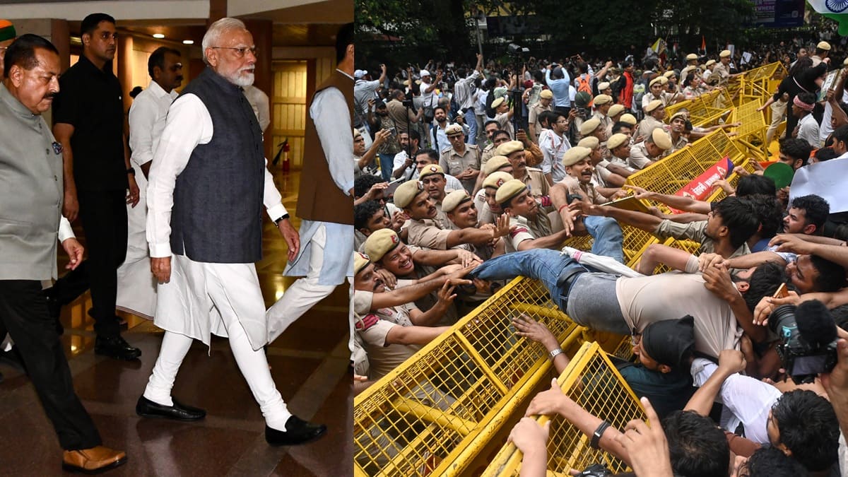 Parliament LIVE: Opposition seeks NEET discussion today as protestors return to Jantar Mantar, NDA holds meeting (Photo: ANI/PTI) Parliament LIVE: Opposition seeks NEET discussion today as protestors return to Jantar Mantar, NDA holds meeting (Photo: ANI/PTI)