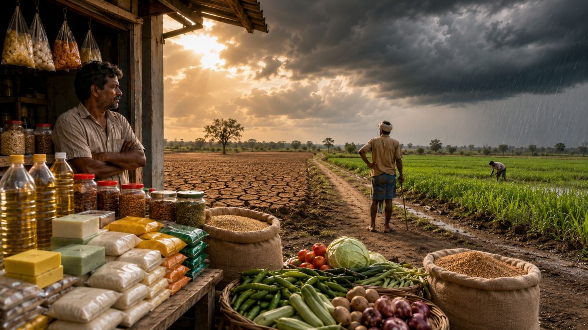 Monsoon Variability Influences Inflation and Interest Rate Outlook in India