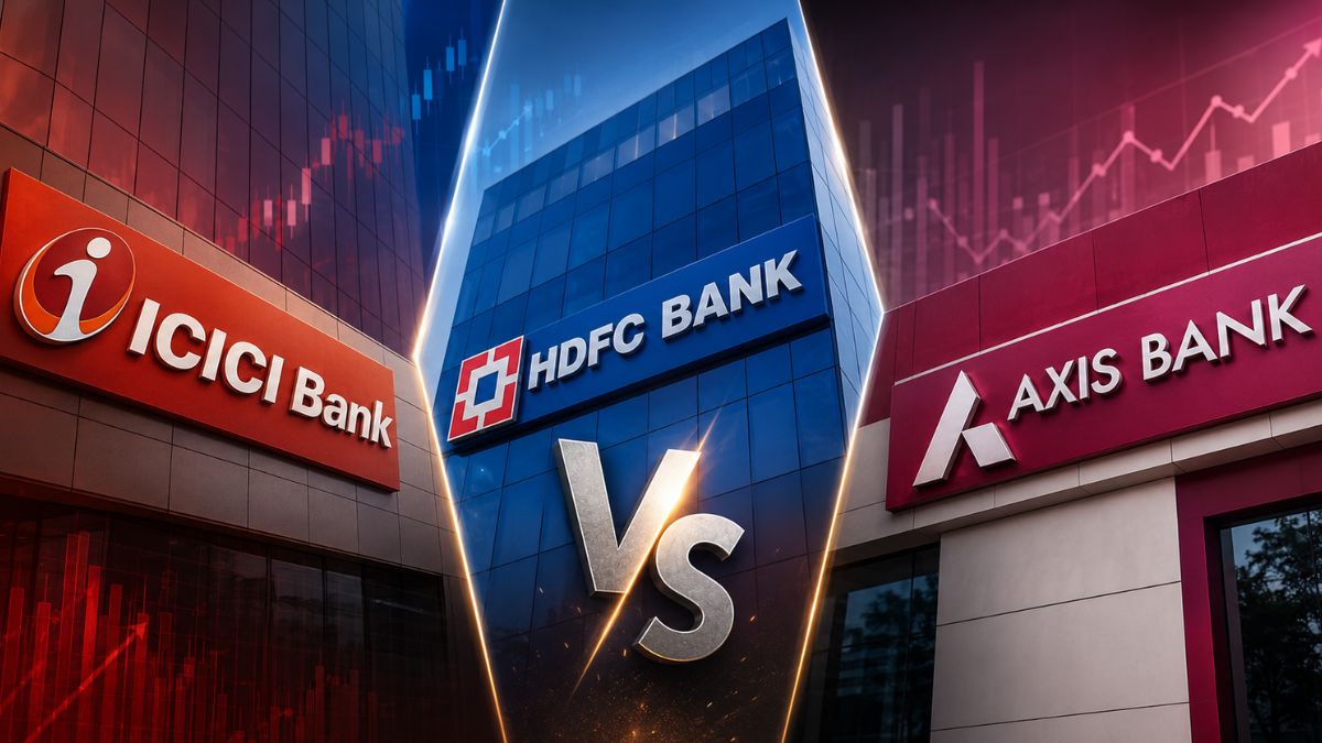 ICICI Bank vs HDFC Bank vs Axis Bank Q1 results comparison ICICI Bank vs HDFC Bank vs Axis Bank Q1 results comparison