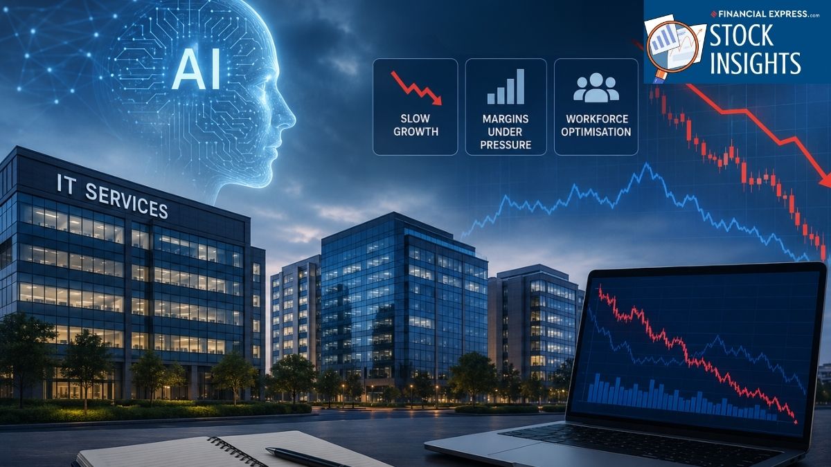 IT Sector Q1 FY27 Review: Infosys Trims Guidance as Tech Mahindra Leads Constant Currency Growth. (This is an AI-generated image) IT Sector Q1 FY27 Review: Infosys Trims Guidance as Tech Mahindra Leads Constant Currency Growth. (This is an AI-generated image)