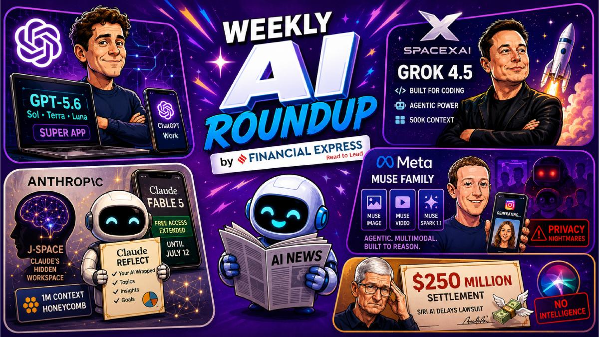 OpenAI's GPT-5.6, Elon's rocketing Grok 4.5, and Meta's privacy nightmares — Weekly AI Roundup