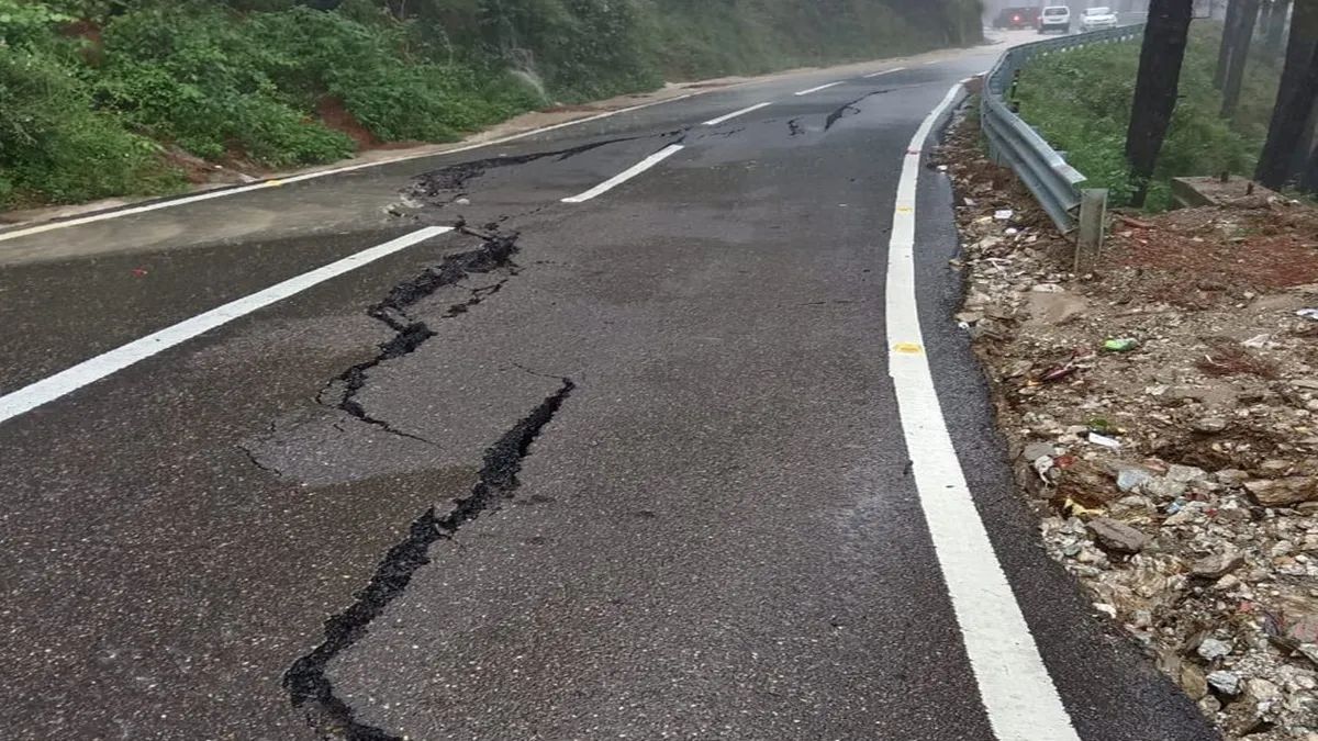 From Gujarat's national highways to newly built expressways in Uttar Pradesh and Uttarakhand, heavy rain has triggered road collapses, disrupted traffic and prompted emergency restoration work, even as questions are being raised over construction quality and drainage planning. From Gujarat's national highways to newly built expressways in Uttar Pradesh and Uttarakhand, heavy rain has triggered road collapses, disrupted traffic and prompted emergency restoration work, even as questions are being raised over construction quality and drainage planning.