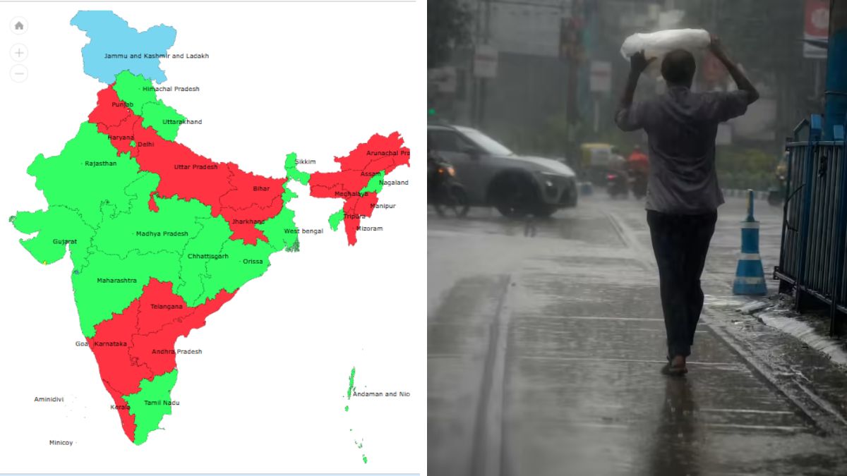 मॉनसून ट्रैकर: अब तक 15% बारिश की कमी; आईएमडी का कहना है कि 10 से अधिक राज्यों में मानसून फिर सक्रिय होगा
