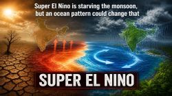 Super El Nino is starving the monsoon, but an ocean pattern could change that 