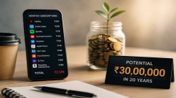 How a few Rs 299 OTT subscriptions could mean missing out on a Rs 30 lakh corpus over 20 years