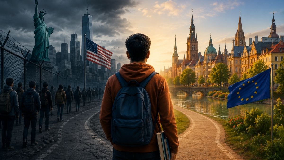 Indian Students Shift Preferences Toward Europe and UAE for Overseas Education