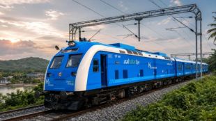 Prime Minister Narendra Modi will flag off India's first hydrogen-powered train between Jind and Sonipat in Haryana on Friday.