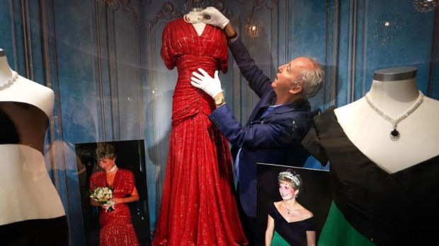 The Bruce Oldfield "Hot Shots!" gown 