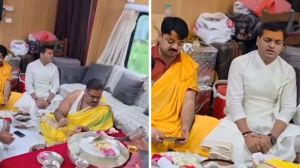 Northern Railway clarified that the viral video of a puja inside a train coach was filmed in a privately booked saloon car attached to the Paschim Express.