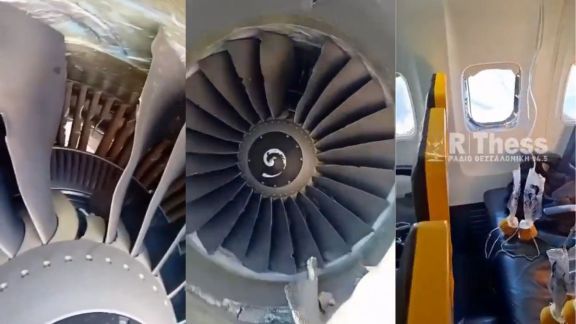 Ryanair Boeing engine