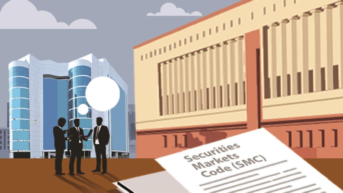 The Securities Markets Code seeks to protect market stability, while the Insolvency and Bankruptcy Code governs corporate insolvency, with experts arguing the two frameworks largely operate in different domains.