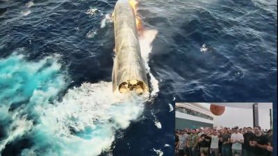 Watch: Starship splashes down in Indian Ocean after Texas launch