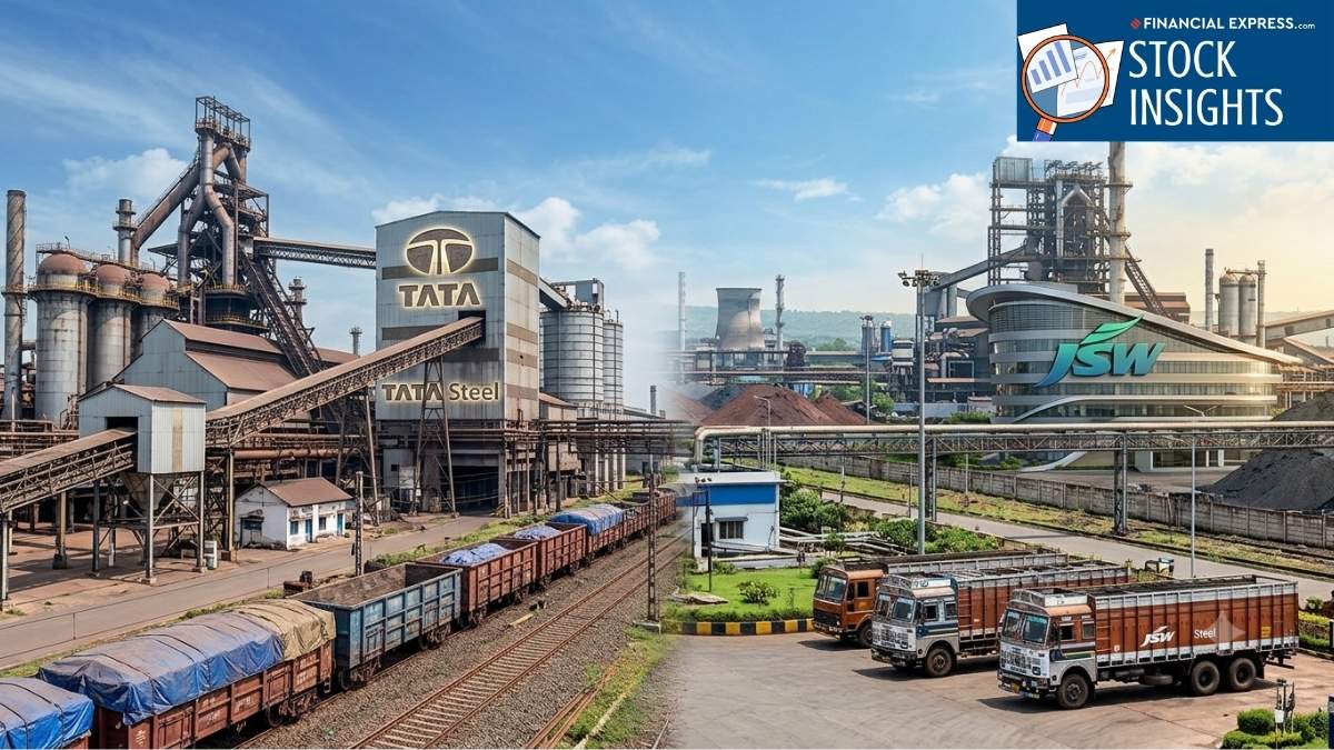 JSW Steel and Tata Steel Shine on Robust Q1FY27 Performance. (This is an AI-generated image) JSW Steel and Tata Steel Shine on Robust Q1FY27 Performance. (This is an AI-generated image)