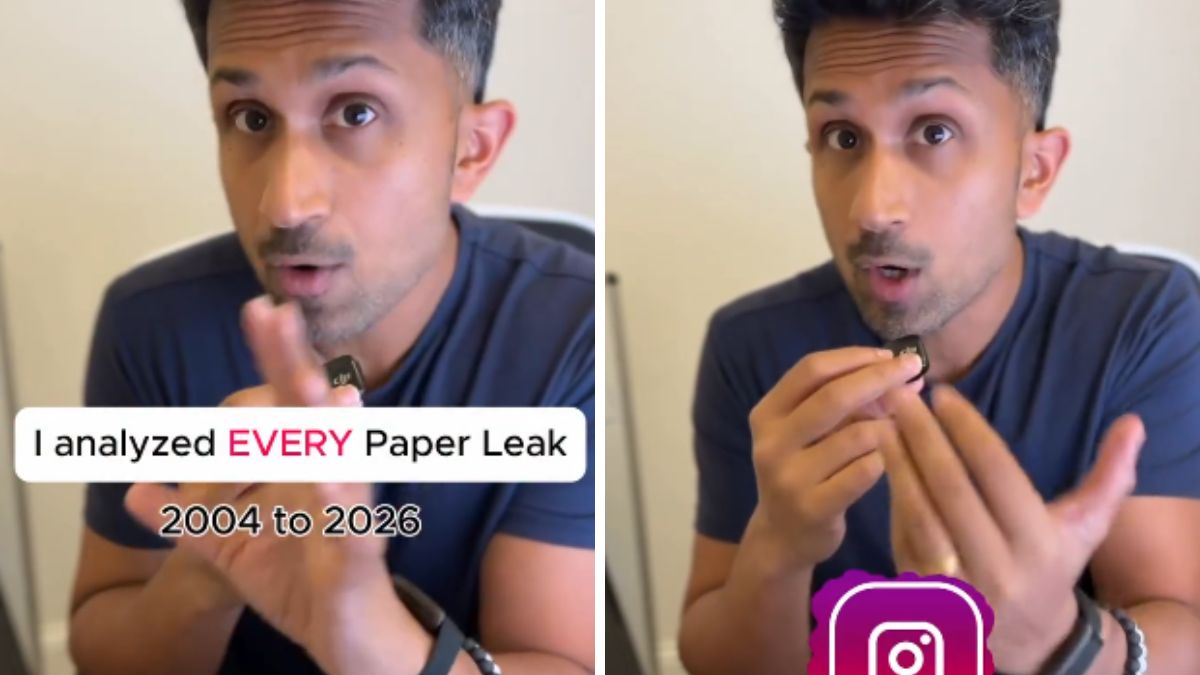 Instagram creator Sujay Nadkarni presenting his paper leak tracking app and dataset covering incidents in India from 2004 to 2026. Instagram creator Sujay Nadkarni presenting his paper leak tracking app and dataset covering incidents in India from 2004 to 2026.
