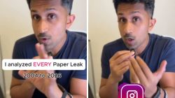 Watch: Instagram user builds app to track paper leak, shares analysis from 2004 to 2026