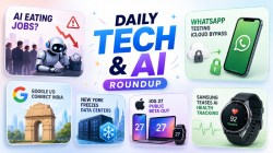 Tech and AI news today: Experts warn of AI eating jobs, WhatsApp tests iCloud bypass, new iOS 27 beta and more