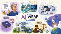 Bill Gates’ warning, first-ever AI brain surgery is successful, and India commits Rs 730 cr for mega quantum-AI campus — Weekly AI Wrap (Aug 24–29) 