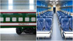 India rolls out first Bangladesh LHB coaches with reclining seats, prayer room, baby care and CCTV