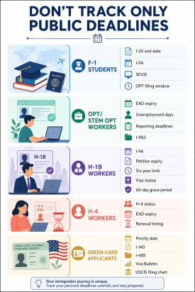 Calendar immigration