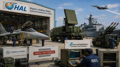 How military modernisation is powering HAL, L&T, BEL and Data Patterns