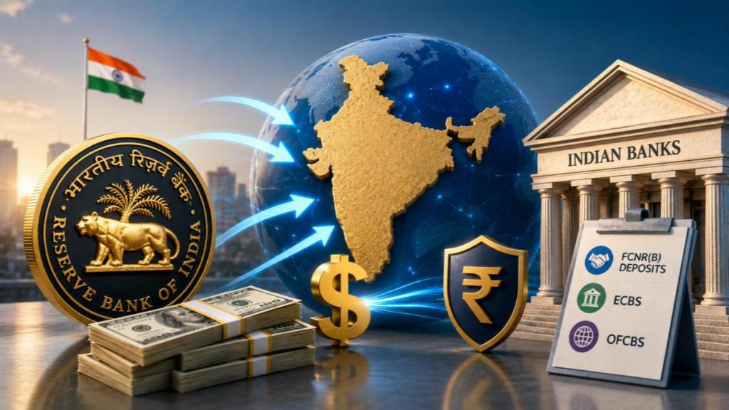 RBI FX swap windows, India balance of payments, RBI forex swap facility, India BoP surplus FY27, FCNR(B) deposits, India foreign exchange reserves, RBI USD-INR swap, NRI deposits India, India current account deficit, forex inflows India RBI FX swap windows, India balance of payments, RBI forex swap facility, India BoP surplus FY27, FCNR(B) deposits, India foreign exchange reserves, RBI USD-INR swap, NRI deposits India, India current account deficit, forex inflows India