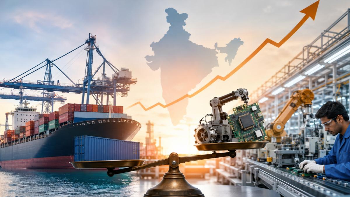 India Surpasses China in GDP Growth Amid Manufacturing-Driven Trade Deficit Expansion
