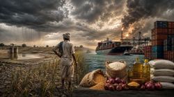 Geopolitics meets bad weather: How India faces a double squeeze on food prices