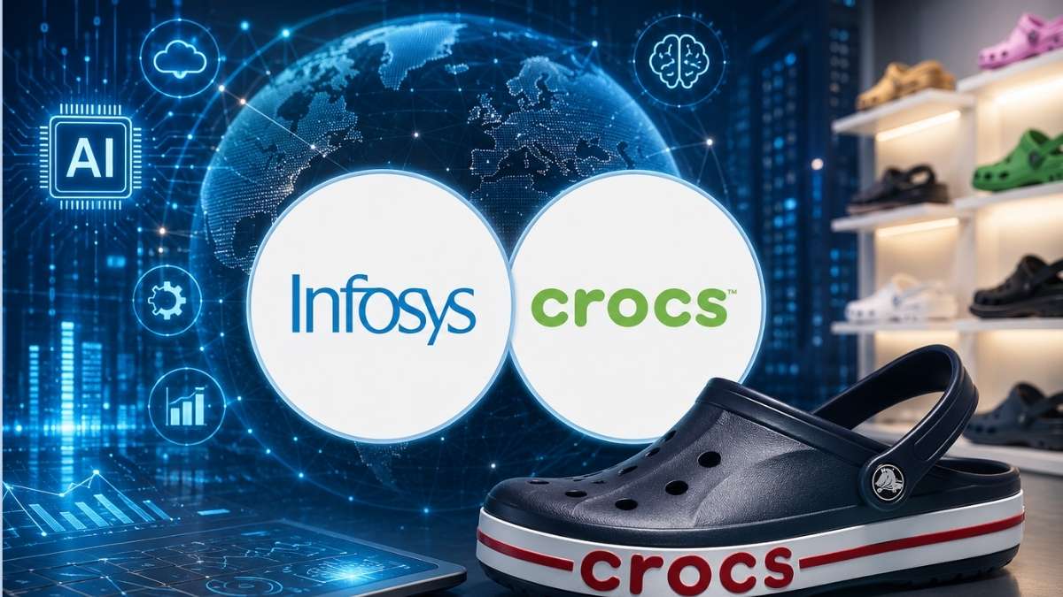 Infosys Signs 10-Year AI-Driven IT Transformation Deal with Crocs
