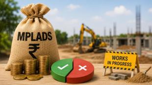 MPLADS, fund disbursement, sanctioned works, project completion, Indian states, local development, Parliament data, fund allocation, public works, government report