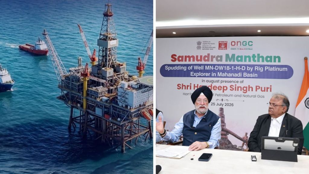 Inside ‘Samudra Manthan’: What ONGC’s 150-well deepwater drill means for India’s offshore future Inside ‘Samudra Manthan’: What ONGC’s 150-well deepwater drill means for India’s offshore future