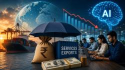 India’s net services exports fall to $16.95 bn: Is AI starting to bite?