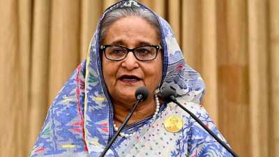 Two years after fleeing Dhaka, ex-Bangladesh PM Sheikh Hasina speaks to media