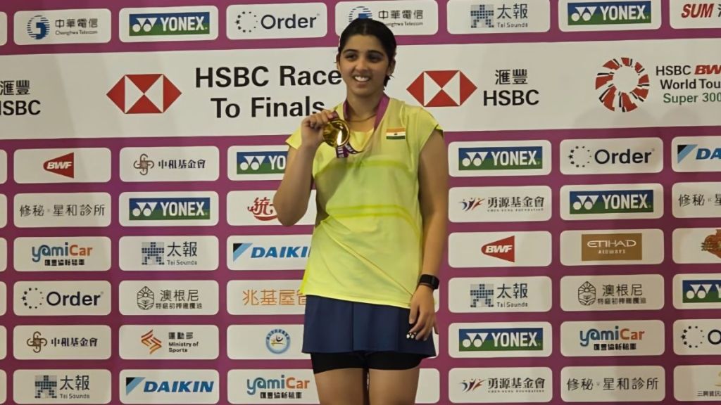Tanvi Sharma wins Taipei Open 2026: 17-year-old claims maiden Super 300 title, follows Saina Nehwal's footsteps Tanvi Sharma wins Taipei Open 2026: 17-year-old claims maiden Super 300 title, follows Saina Nehwal's footsteps