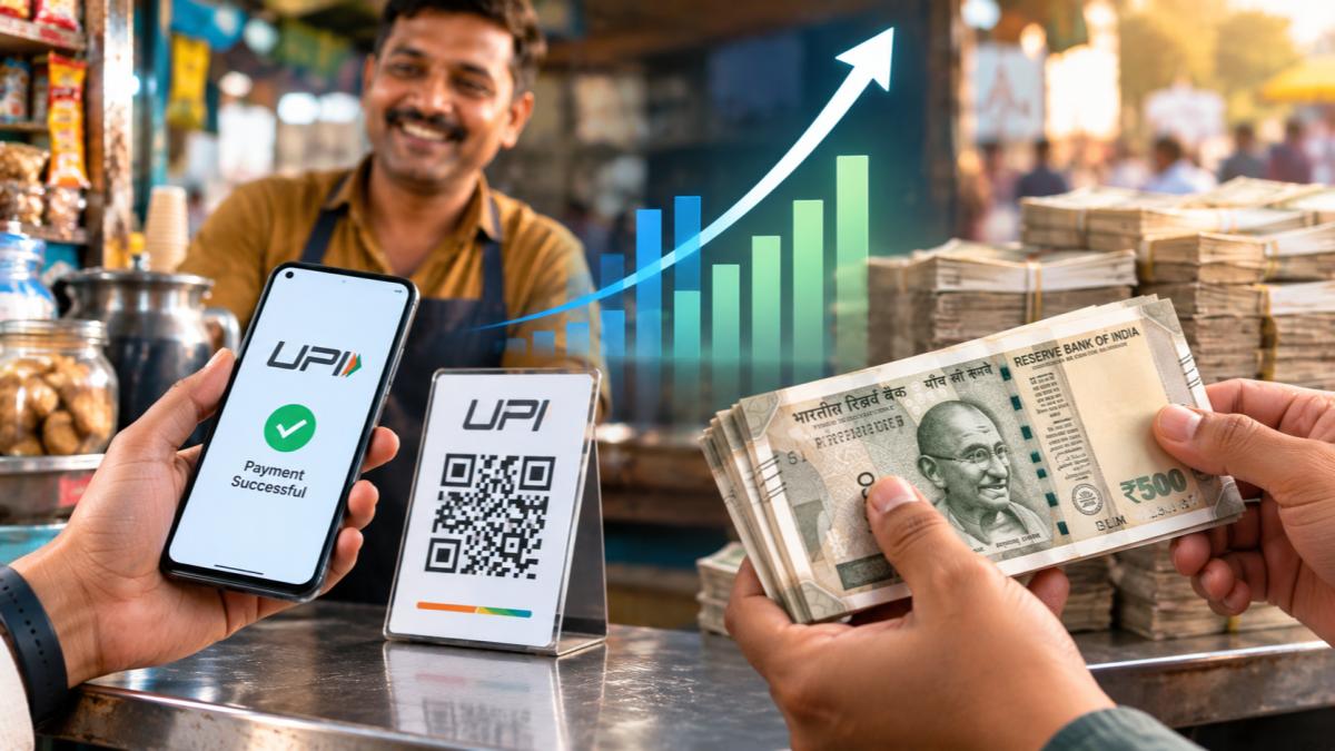 UPI is booming. So why is cash in India still growing at 12.5%?