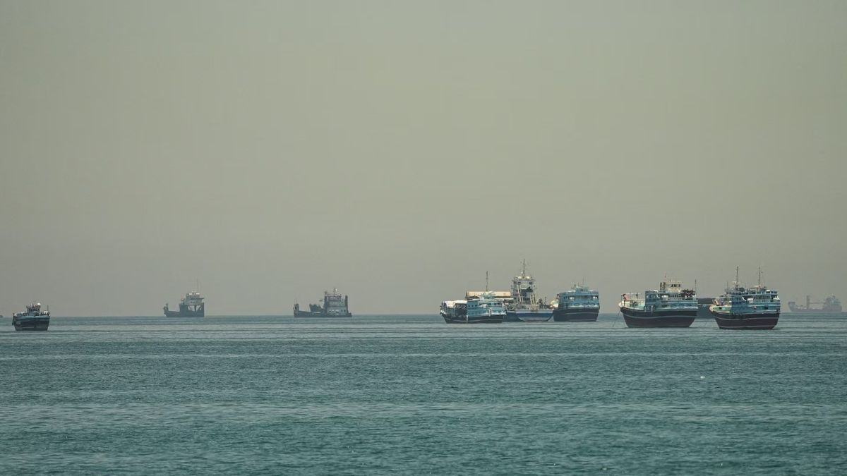 Iran-US war highlights: Indian vessel sinks after projectile strike near Yemen, all 14 crew rescued Iran-US war highlights: Indian vessel sinks after projectile strike near Yemen, all 14 crew rescued