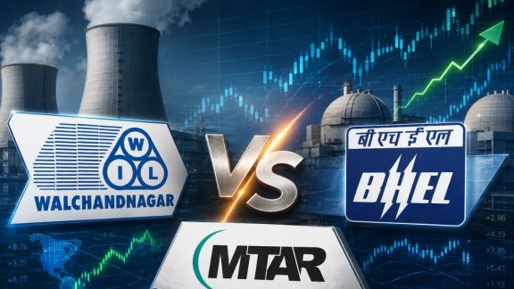 BHEL MTAR Tech Walchandnagar nuclear stocks India