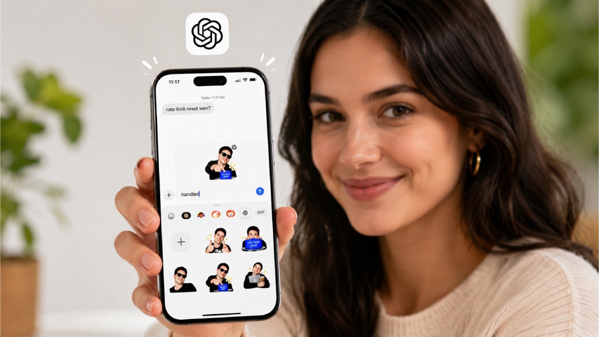OpenAI Launches Custom Sticker Feature in ChatGPT for Messaging Apps
