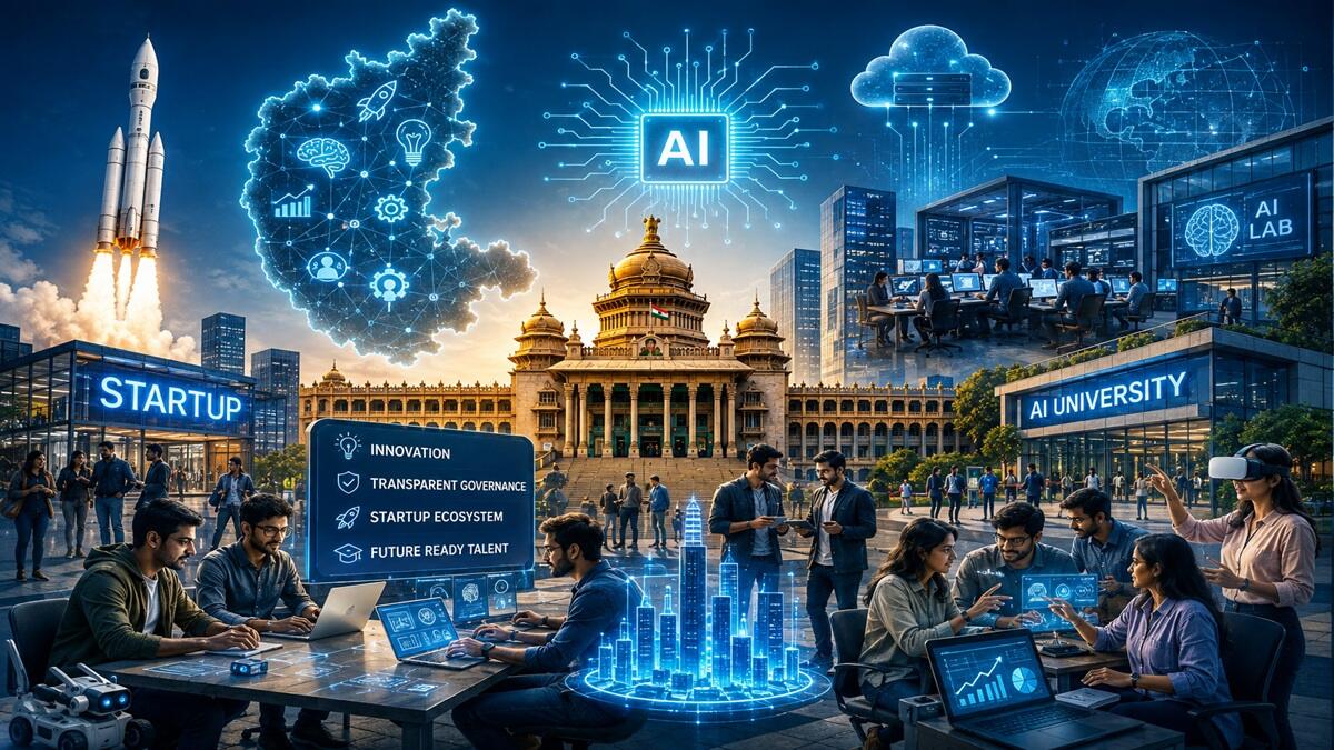 Karnataka leads AI revolution: $153 billion startup ecosystem in focus, Shivakumar govt plans India’s first AI university