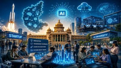 $153 billion startup ecosystem in focus, Karnataka govt plans India’s 1st AI university
