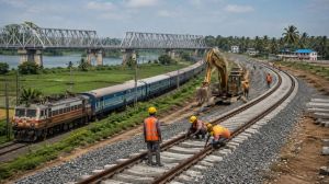 Mhow-Khandwa Railway Project, Indian Railways, Madhya Pradesh, Indore, Khandwa, Railway Infrastructure, Gauge Conversion, Rail Connectivity, Tree Felling, Green Railway Corridor, Environment