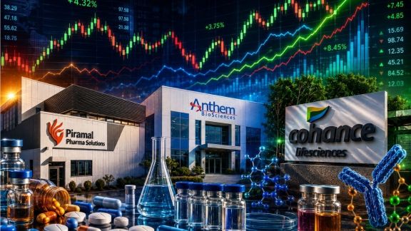 Piramal Pharma Anthem Biosciences Cohance ADC CDMO stocks
