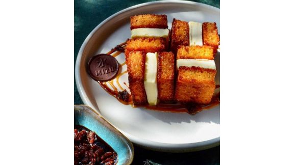 At Mizu Izakaya, Mumbai, diners can enjoy a mahua ice cream sando