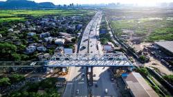 Mumbai-Ahmedabad Bullet Train achieves new milestone with launch of first steel bridge in Maharashtra